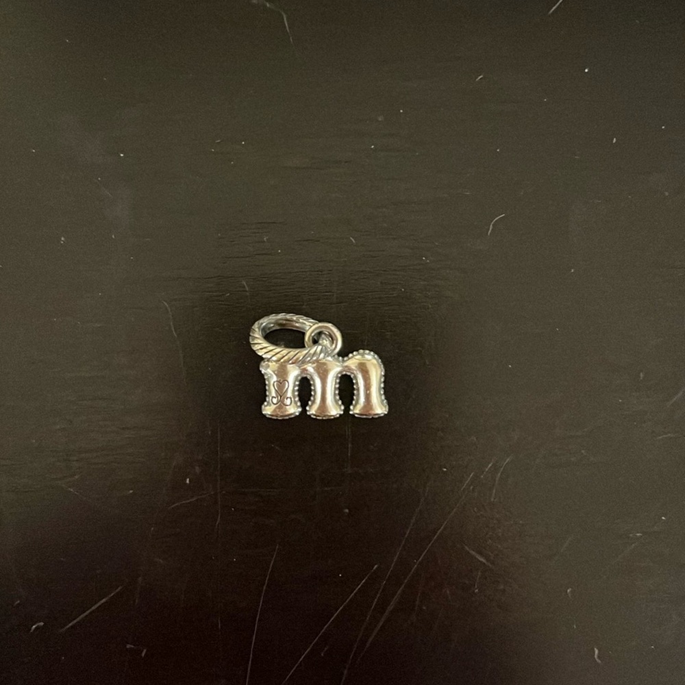 Brighton “m” charm for charm bracelet